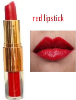Luipui waterproof red lipstick in matte finish pack of 1(red, 6 g)