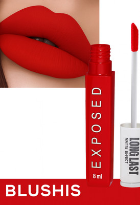 BLUSHIS Super Stay Matte Ink | Liquid Lipstick | Smudgeproof | Non Transfer(RED TWIST, 4 ml)