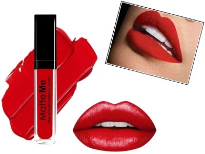 Wonholli MATTE FINISH RED LIPSTICK LONG LASTING AND WATERPROOF LIPSTICK(Red, 6 ml)