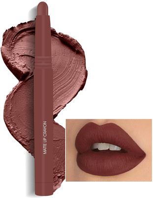 GULGLOW99 Non-Transfer Waterproof Lipstick Matte Finish Long-Lasting Highly Pigmented(Espresso, 3 g)