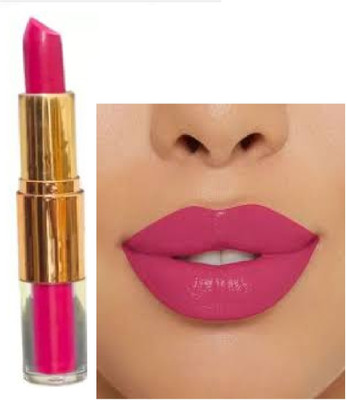 Luipui 2 in 1 pink matte lipstick waterproof long lasting(pink, 6 g)