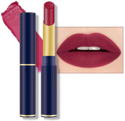 REIMICHI Smooth Glide Transferproof Matte Lipstick Waterproof Longlasting(MAROON, 3.8 g)