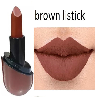 Luipui brown smooth awesome matte finish lipstick pack of 1(brown, 6 g)