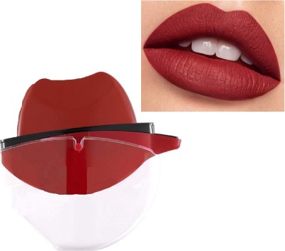 REIMICHI Maroon Lip Shape Lipstick Long Lasting Waterproof(pink, 5 g)