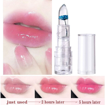 SEUNG PROFESSIONAL ACCORDING TO BODY TEMPERATURE COLOR CHANGING GLOSSY JELLY LIPSTICK(PINK, 3.6 g)
