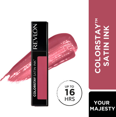 Revlon ColorStay Satin Ink Liquid Lipstick | Longlasting 16 Hrs(Your Majesty, 5 ml)