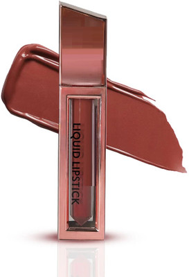 Jiwoo Matte Liquid Lipstick Long Lasting Intense Color Matte Finish light brown(LIGHT BROWN, 2.5 ml)