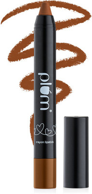 Plum Twist & Go Matte Lipstick | Long Lasting | Double Truffle - 129 (Warm Brown)(Double Truffle - 129 (Warm Brown), 1.8 g)
