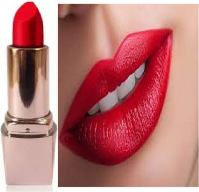 Luipui red crayon matte lipstick long lasting pack of 1(red, 6 g)