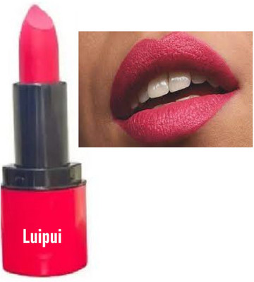 Luipui pink color lipstick, long lasting pack of 1(pink, 6 g)