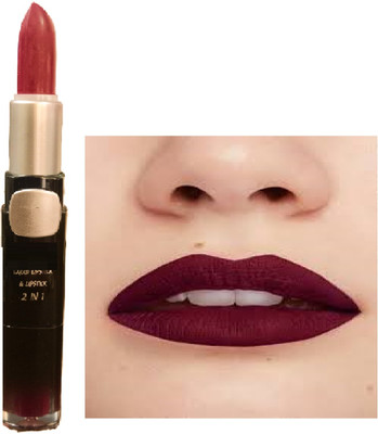 Luipui TRENDING MAROON MATTE LIPSTICK PACK OF 1 AWESOME(MAROON, 6 g)