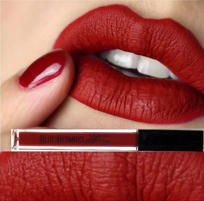BLUEMERMAID SMUDGE PROOF & WATERPROOF HOT RED LIPSTICK FOR FOR HYDRATING LIPS(RED, 6 ml)