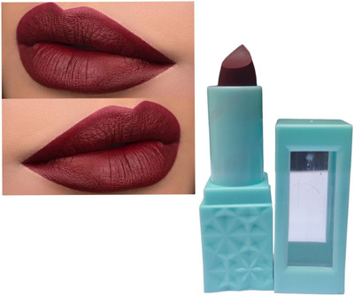 AMOSFIA Matte finish ultra soft Smudge Non Transfer Lip Crayon_A02(Maroon, 5 g)