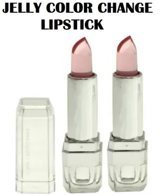Amaryllis Soft Magic Moisturizing Jelly Lipstick Color Change Lipstick Pack Of 2(PINK, 7.2 g)