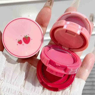 THTC Blendable Formula- Travel Friendly 3-In-1 Lip & Cheek Tint(multicolor, 3 g)