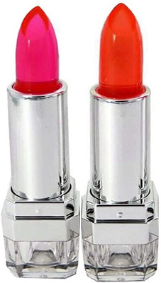 MYEONG Crystal Jelly Lipstick, Long Lasting Nutritious, Moisturizer Magic Combo(Transparent, 7.2 g)