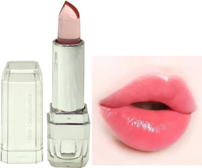 DARVING Best Jelly Crystal Lipstick Glossy Color Change Lipstick(PINK, 3.6 ml)
