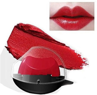 AFARAXIA Red Lip Shape Lipstick Long Lasting Waterproof Non-Stick lipstick(Cheery red, 10 g)