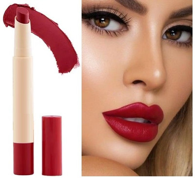 AFARAXIA Non Transfer Waterproof Longlast Matte lipstick for women(red, 3.4 g)
