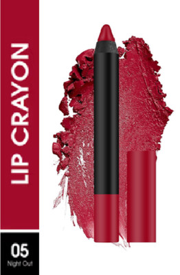 Luipui PREMIUM MATTE NON-DRYING & SMUDGE PROOF MATTE LIPSTICK PACK OF 1(NIGHT OUT - 05, 4 g)