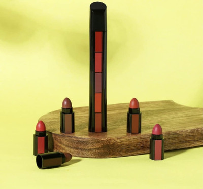 ADJD 5 in 1 Lipstick Set Lightweight Matte Velvet Long Lasting(MULTI COLOR, 6 g)