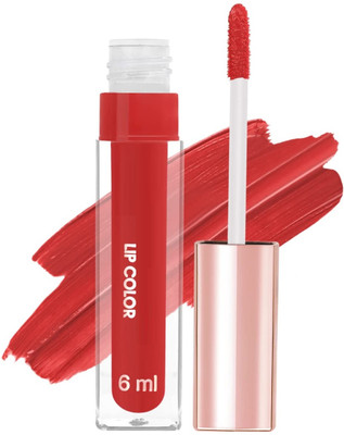 Arcanuy BEST SMUDGE PROOF LONG LASTING LIQUID MATTE LIPSTICK(RED, 6 ml)