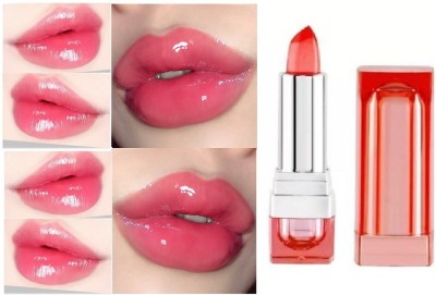 NADJA Best Long Lasting Waterproof Moisturizer Jelly Lipstick(PINK, 3.6 ml)