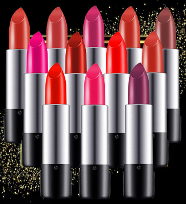 FIRSTZON Balm super matte lipstick combo pack of 3(multicolor, 3 g)
