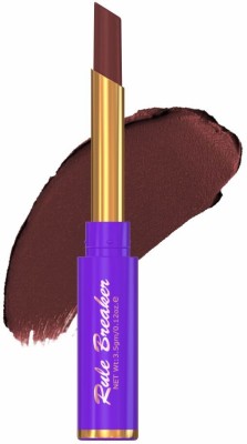 UNICB Rule Breaker Non Transfer Waterproof Long Lasting Smooth Moisturized Lipstick(Congo Brown, 3.5 g)