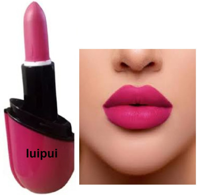 Luipui pink matte crayon look lipstick pack of 1(pink, 6 g)