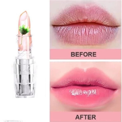 MYEONG Jelly Crystal Lipstick Glossy Color Change Lipstick Candy(Pack of: 1, 3.6 g)