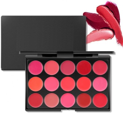 NADJA NEW MATTE FINISH CREAMY TEXTURE LIP CREAM PALETTE(MULTI COLRO, 15 g)