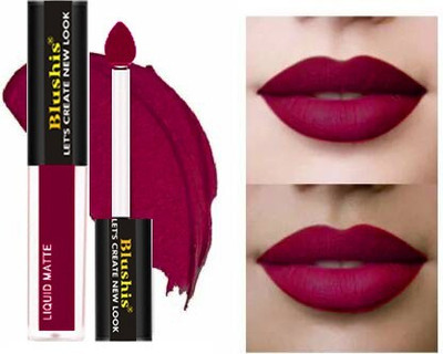 K3NTERPRISES Liquid lipstick matte waterproof & Longlasting(Deep Rose, 4 ml)