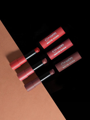 MARS 3 Red and Maroon Matte Lipstick Box Set(Reds and Maroons-01, 9.6 g)