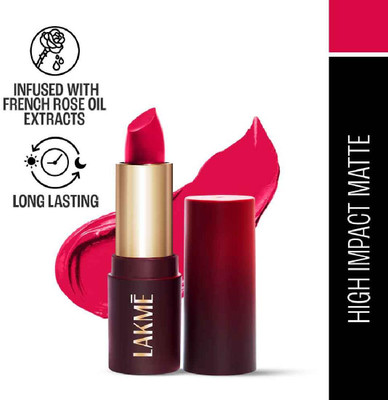 Lakmé Forever Matte Lipstick(Pink Ruby, 4.5 g)