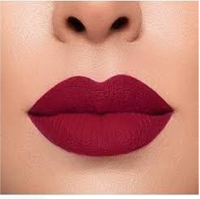 Luipui maroon matte finish liquid pack of 1 awesome and long lasting(maroon, 6 g)