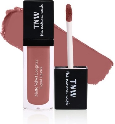 TNW-The Natural Wash Matte Mauvey Pink Smudge Proof Liquid Lipstick(Magical Mauve, 5 ml)