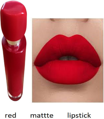 Luipui red matte lipstick long lastng waterproof(red, 6 ml)