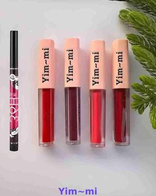 yim~mi Waterproof Application Everyday Colors Fashion Glide Color Look(Red, 16 ml)