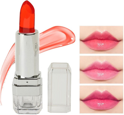 Arcanuy color change jelly moisturizing and waterproof lipstick(red, 3.6 g)