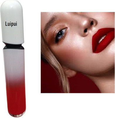 Luipui super stay matte liquid red lipstick pack of 1(red, 6 ml)