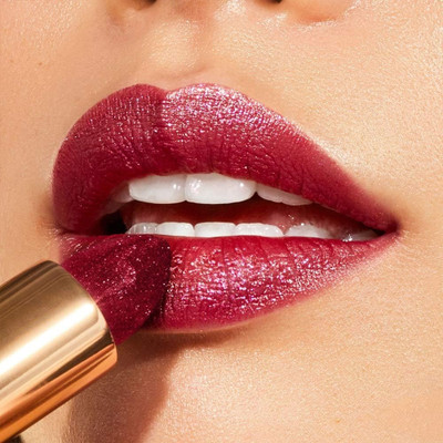 YAWI 3D Magical Metallic Glitter Lipstick(red, 3.8 g)