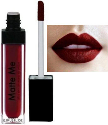 DARVING Non Transfer Smudge Proof Longlasting Sensational Liquid Matte Lipstick(maroon, 6 ml)