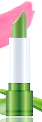 GFSU - GO FOR SOMETHING UNIQUE ALOE VERA LIPSTICK LIP BALM(GREEN, 3.6 g)