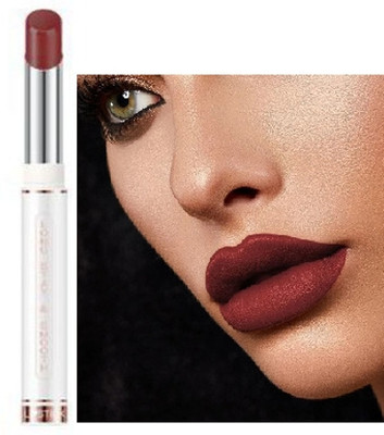 ADJD Non Transfer Matte Water Proof Smooth Lipstick Burgundy(Burgundy, 3.8 g)