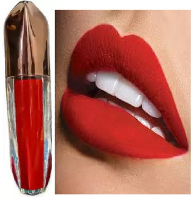 Luipui red liquid matte lipstick pack of 1 waterproof(red, 6 ml)