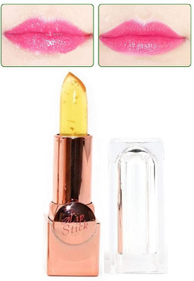 SEUNG LONG LASTING COLOR CHANGING GEL LIPSTICK PINK COLOR(YELLOW, 3.6 g)