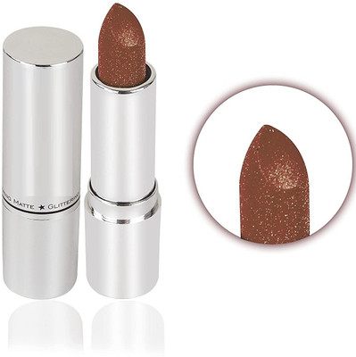 tanvi27 SHIMMERY SHINY MULTI PURPOSE GLITTER LIPSTICK(brown, 3.8 g)