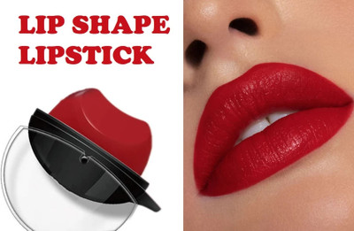 REIMICHI Apple shape Matte Finish Lipstick Premium color Red(red, 10 g)