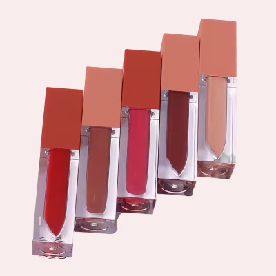 DYSOKAYO SuperStay WaterProof Sensational Liquid Matte Multi Lipstick Set of 5(Red, Pink, Dark brown, Light brown, Maroon, 12.5 ml)